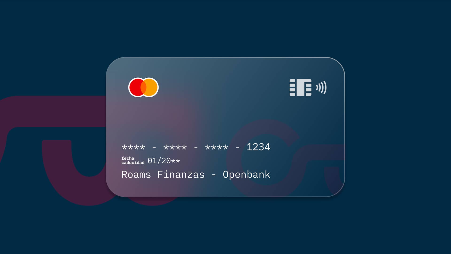 Mujer con tarjeta openbank